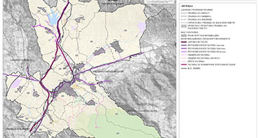 Схема НА КОМУНИКАЦИОННО-ТРАНСПОРТНАТА СИСТЕМА